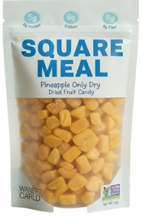 Square Meal Only Pineapple (Dry)